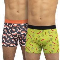 Bóxer Iconos Bi-Pack Negro