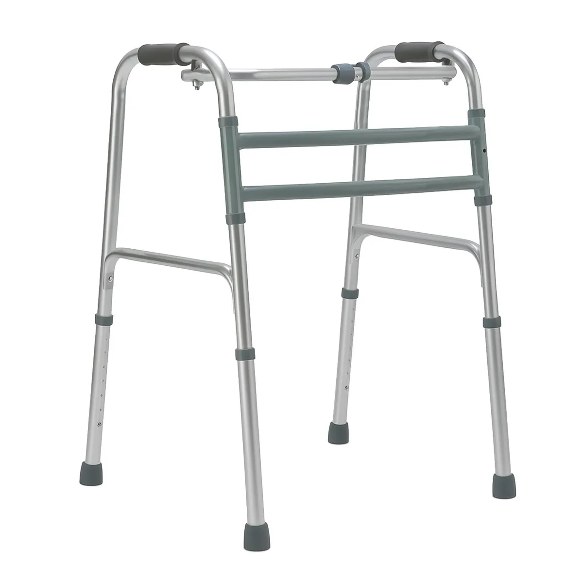 MAXCARE - Andador Burro Ortopédico Plegable Aluminio Strong Desarmable MAXCARE