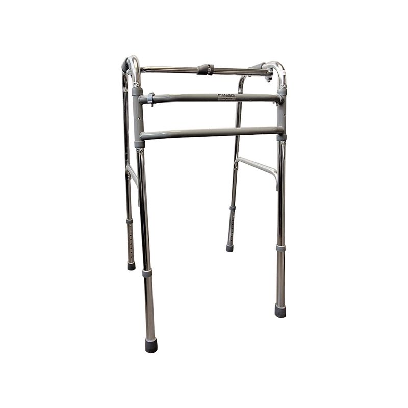 MAXCARE - Andador Burro Ortopédico Plegable Aluminio Strong Desarmable MAXCARE