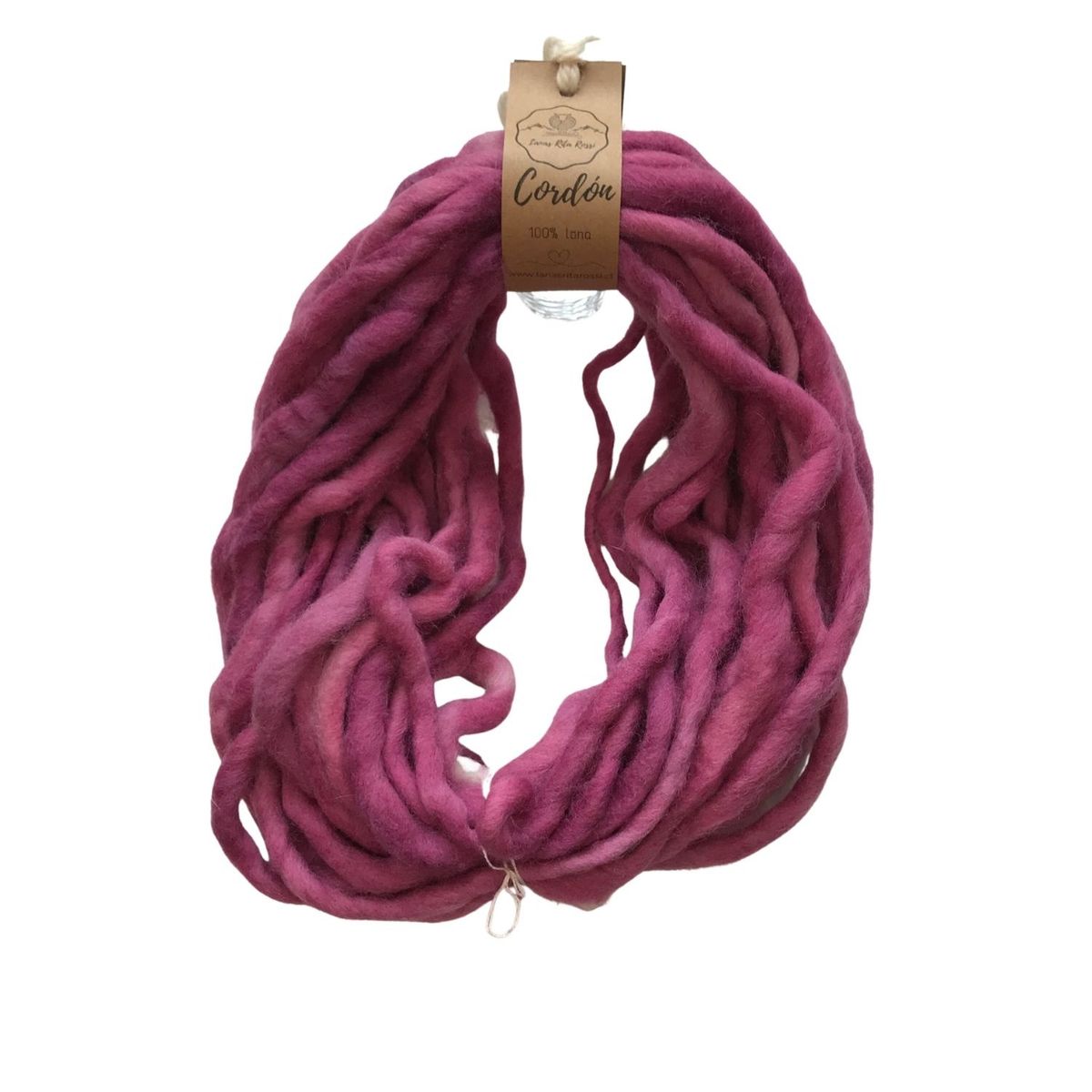 GENERICO - Lana Pura de Oveja Cordon Hilado Artesanal