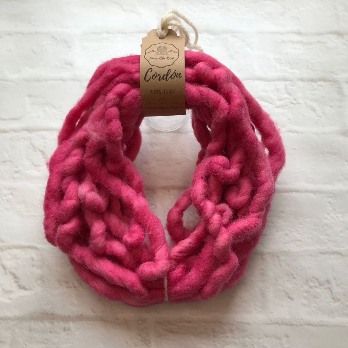 GENERICO - Lana Pura de Oveja Cordon Hilado Artesanal