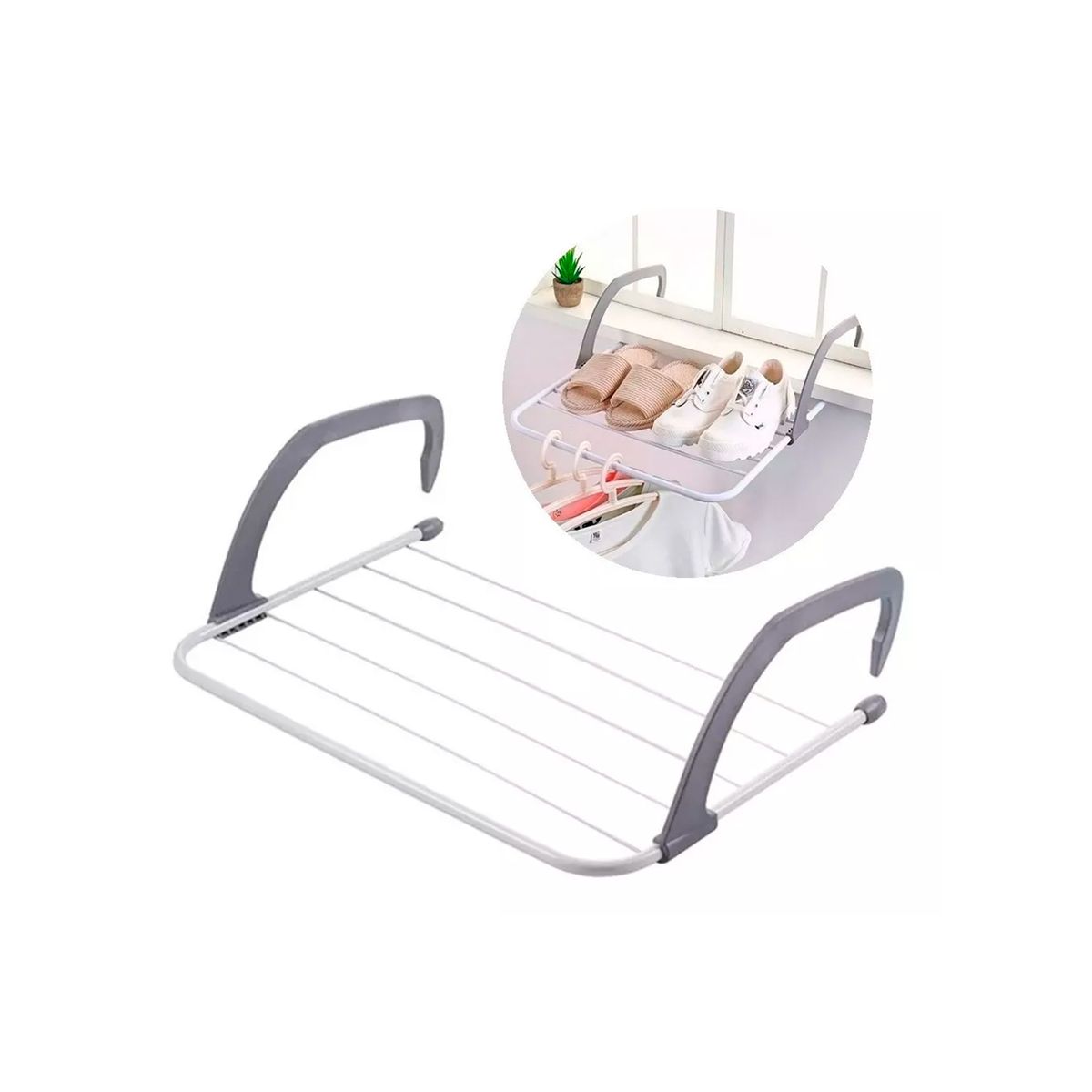 GENERICO - Soporte Aéreo Plegable Tendedero De Ropa Portátil