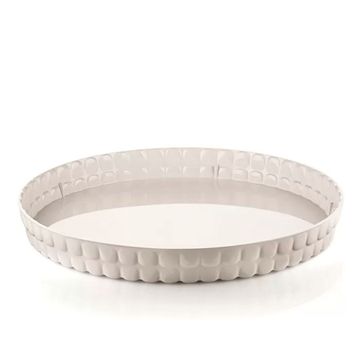GUZZINI - Bandeja Tiffany Blanca 36cms