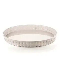 GUZZINI - Bandeja Tiffany Blanca 36cms.