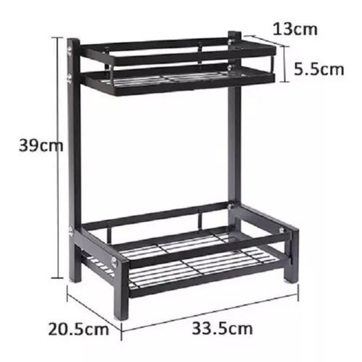 GENERICO - Rack De Cocina Estante Organizador De Especiero 2 Niveles…