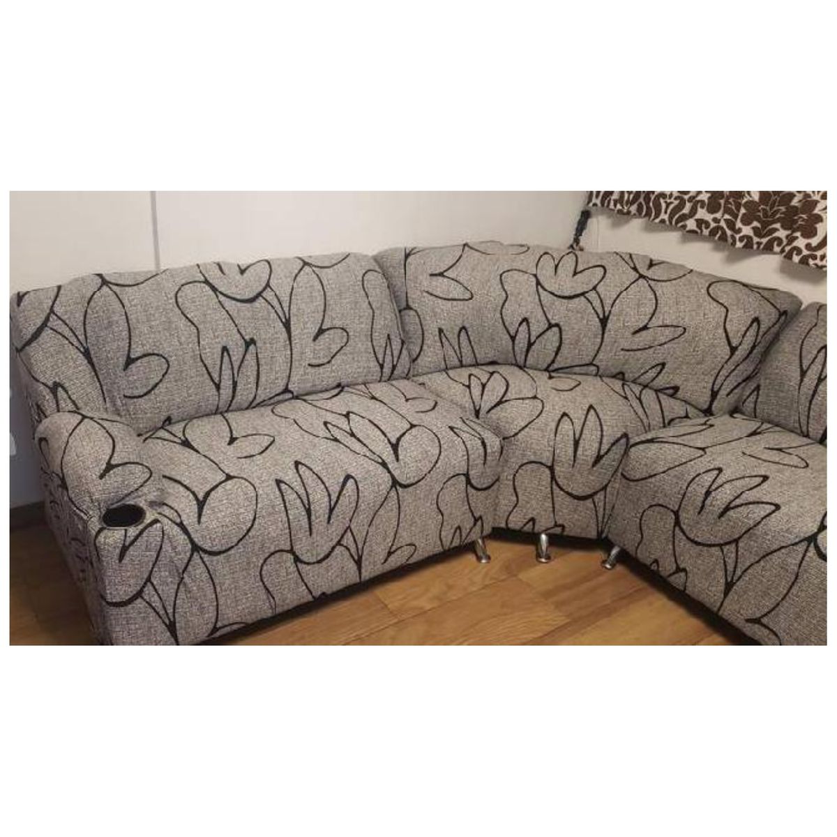 GENERICO - FUNDA  CON DISEÑO PARA SILLON DE 3 MODULOS O 3 PIEZAS…