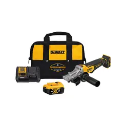 DEWALT - Esmeril De Cabeza Plana 5 20v 1 Bat Dcg413fb-p1