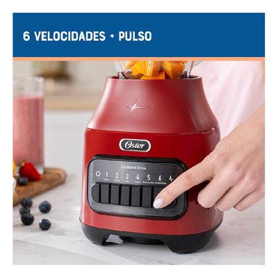 Imagen 2 del producto Licuadora Oster® Vaso de Vidrio 6 Velocidades + Pulso Blstpegrpb