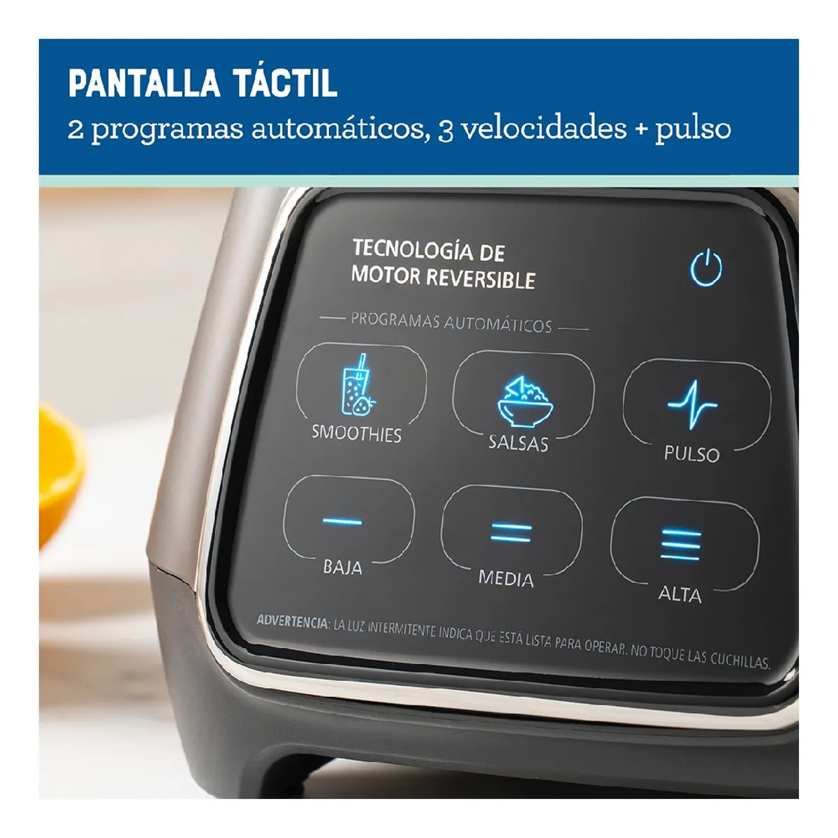 OSTER - Licuadora Oster® Pantalla Táctil Vaso Blendngo Blstpyg1312xbg