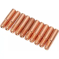 KUANGYE - Juego 10 Boquillas Mig 0.8mm Para Soldar Microalambre