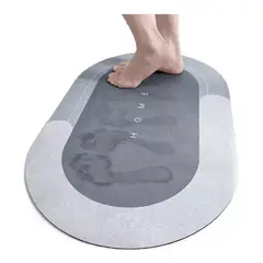 KUANGYE - Alfombra De Baño Super Absorbente De Secado Rapido Diseños