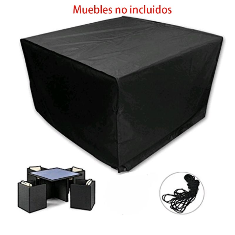 PUREPOWER - Cubierta De Lluvia De Muebles De Patio De Jardín Al Aire Libre