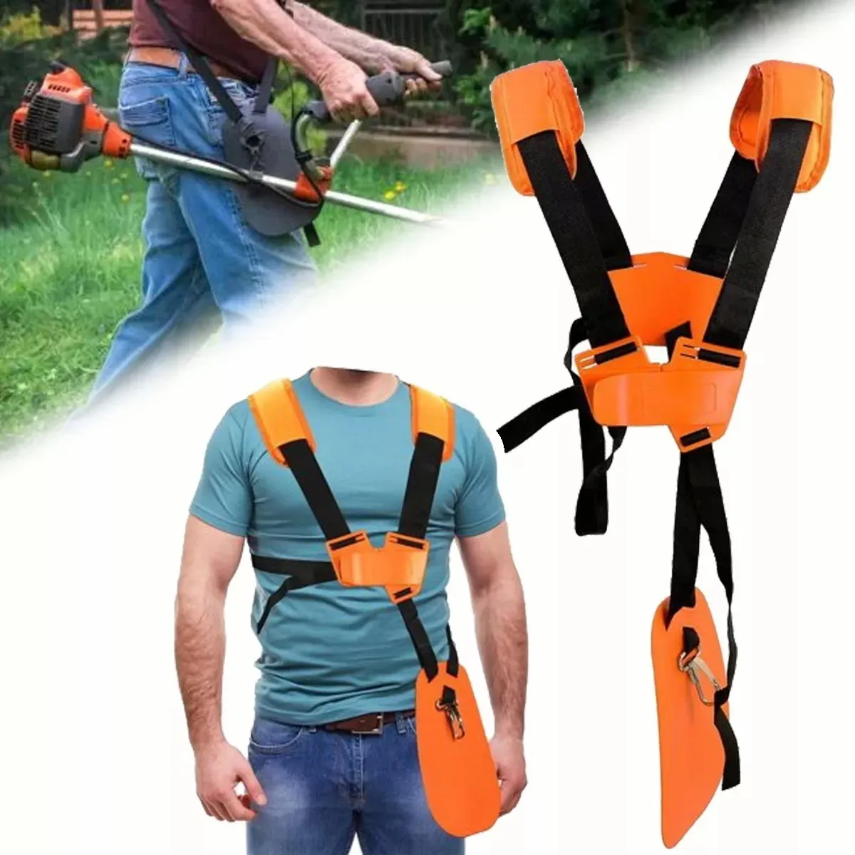 KUANGYE - Arnes Orilladora Y Desmalezadora Uso Profesional Para Cortacésped