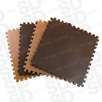 Imagen 2 del producto Pack 4x Tatami 60 cm x 60 cm x 1 cm marrón…