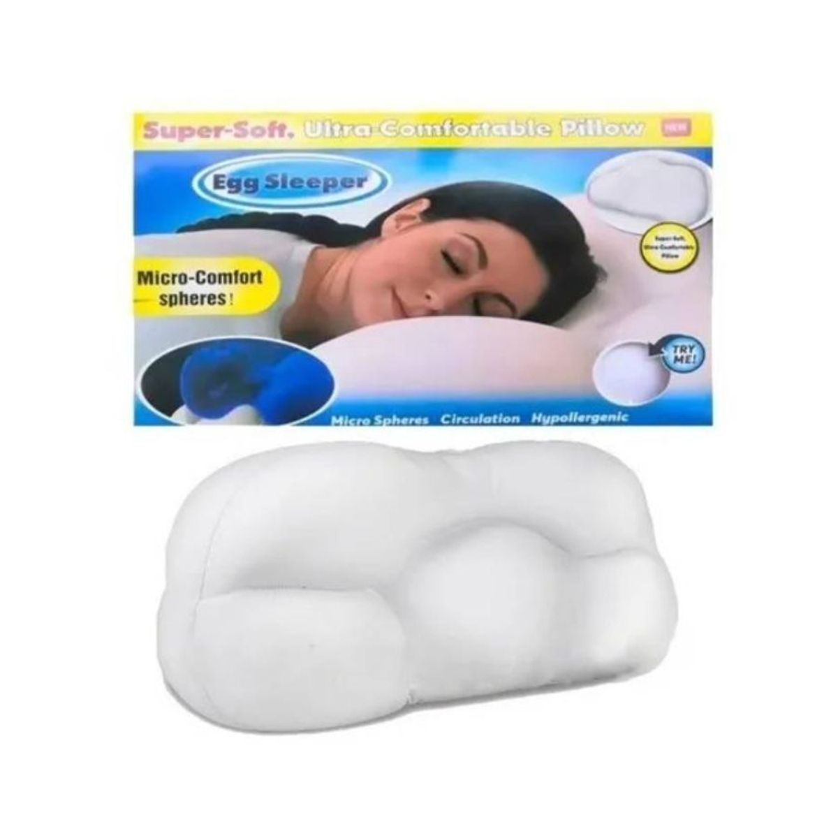 GENERICO - Almohada Soft Relleno Cervical Terapéutica