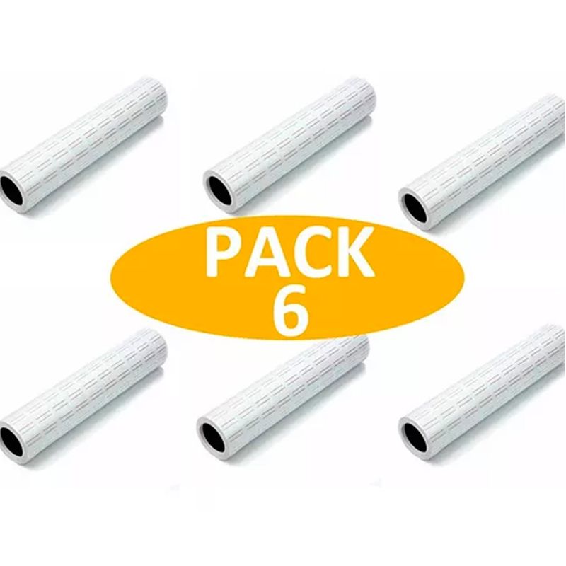 ESHOPANGIE - Pack 6 Rollos Etiquetas Sato Standar