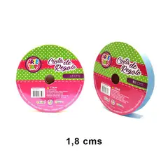 GENERICO - Rollo de cinta de regalo 18cm Celeste…