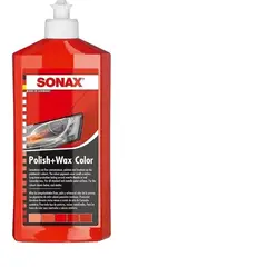 SONAX - Cera Polish Wax Color Rojo 500 Ml