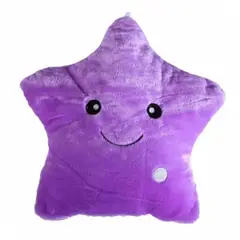 GENERICO - Cojin Estrella Luminosa - Morado