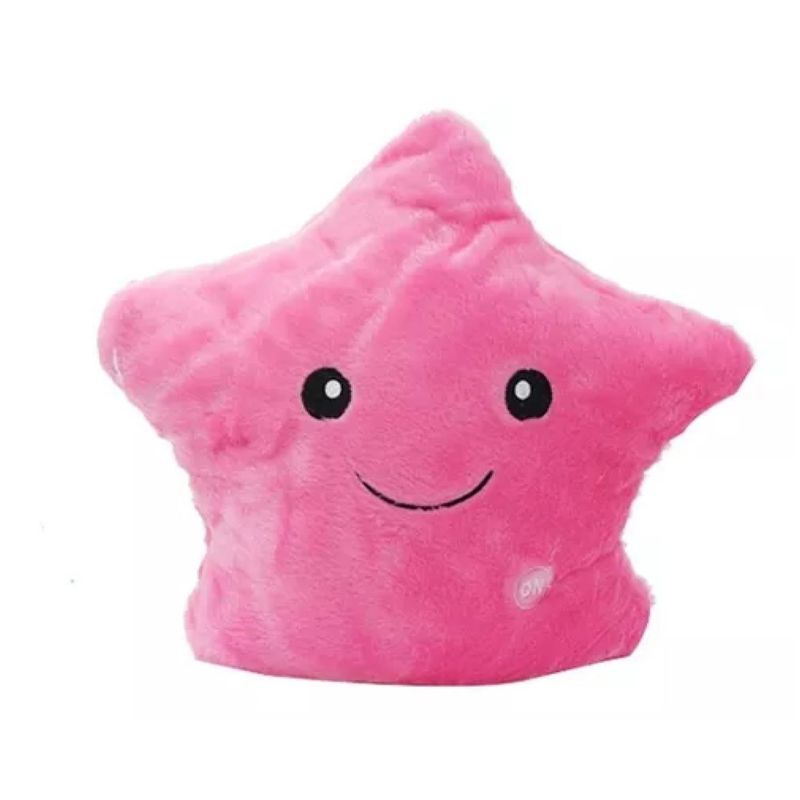 GENERICO - Cojin Estrella Luminosa - Rosado