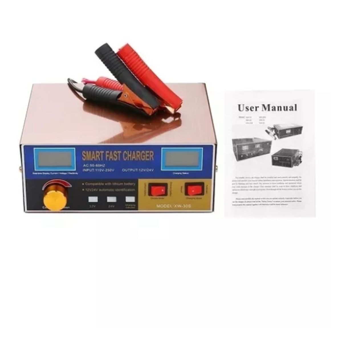 ESHOPANGIE - Cargador De Batería Del Auto 220v 12v  24v 400ah