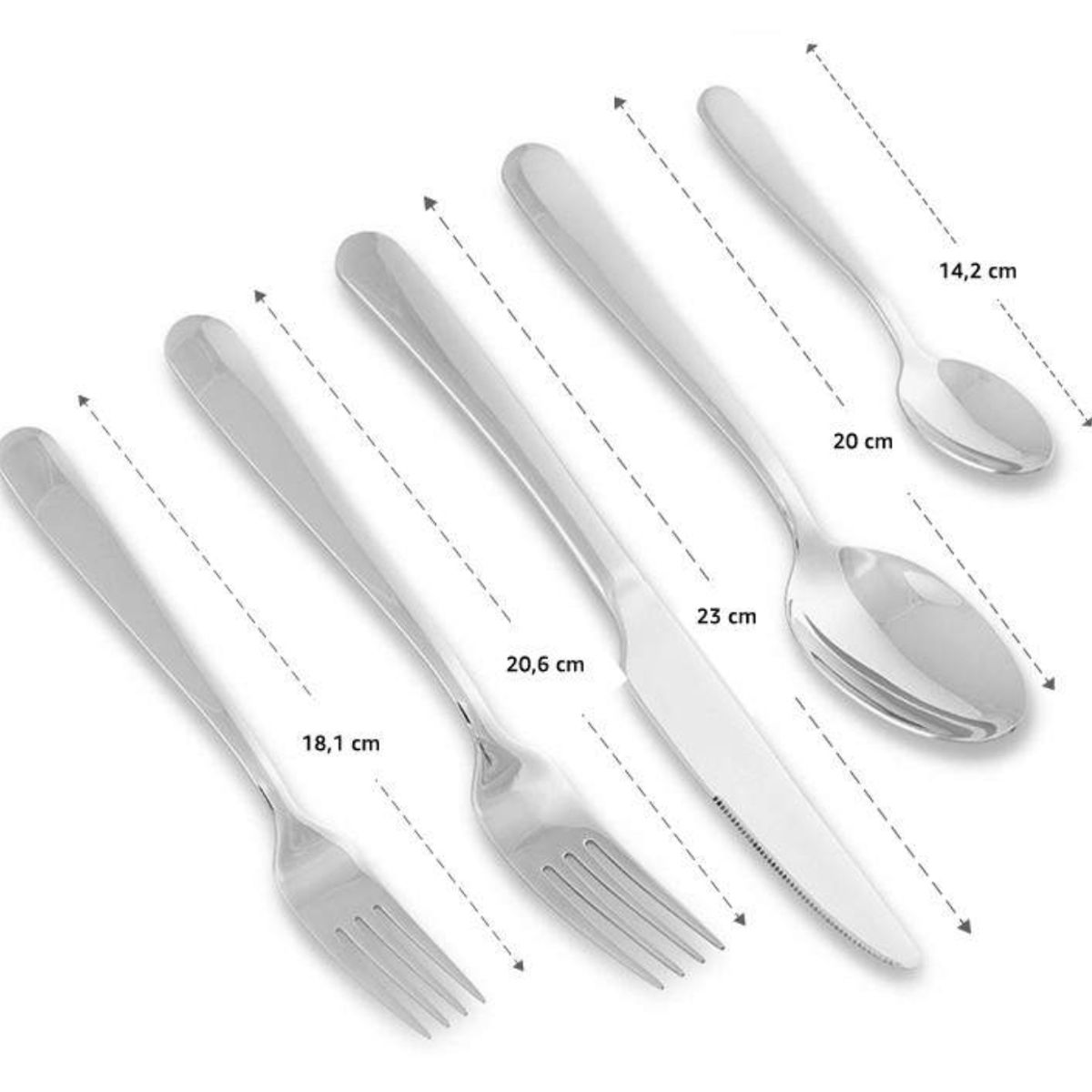 KRONS - SET DE CUCHILLERIA DE 30 PIEZAS LIVERPOOL KRONS