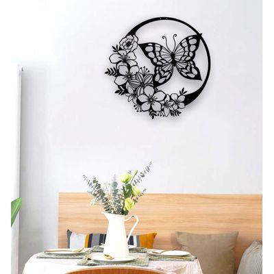 Imagen 2 del producto Cuadro Decorativo Mariposas Artesanal en madera mdf 3mm
