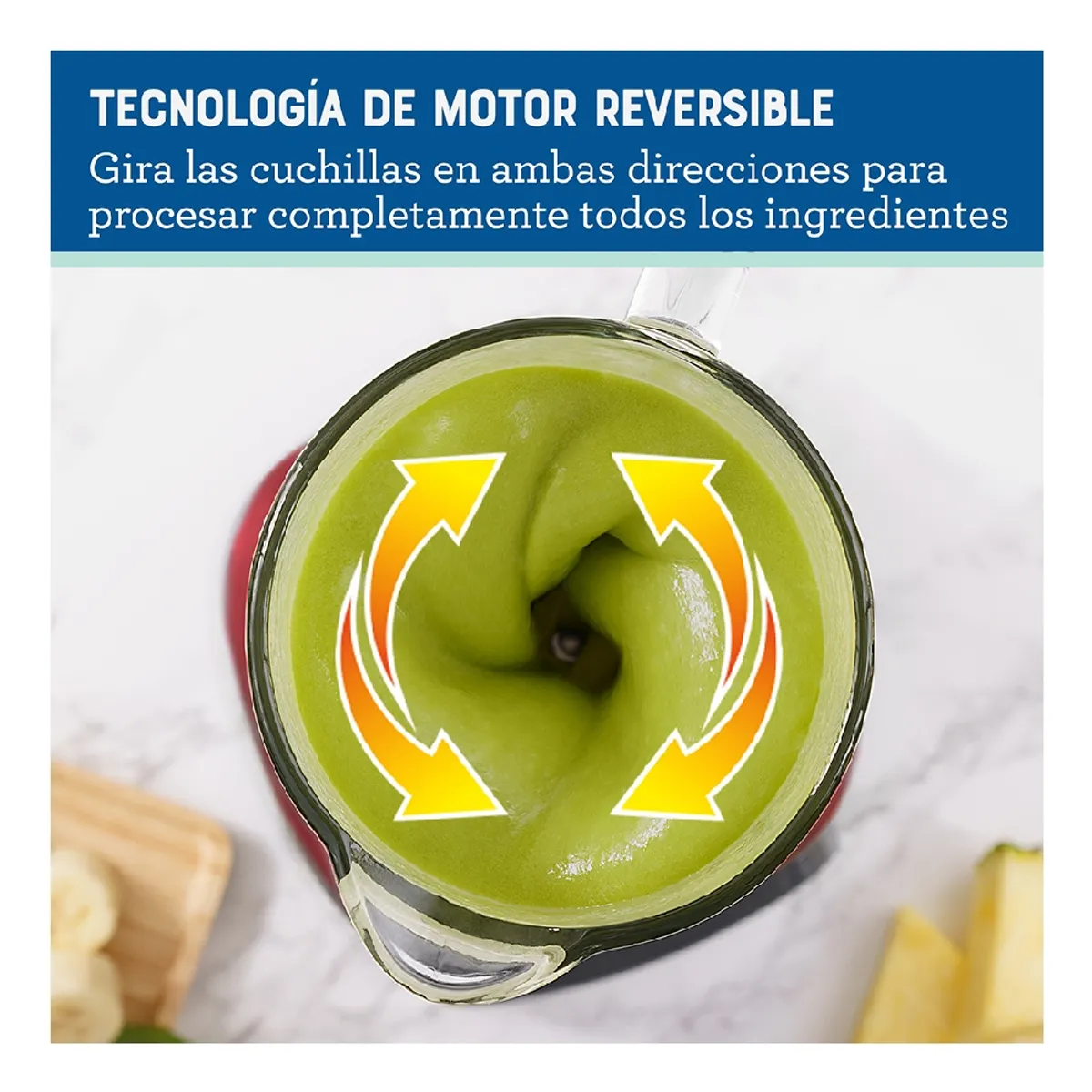 OSTER - Licuadora Oster® Reversible 3 Velocidades + Pulso Blstpegcrt