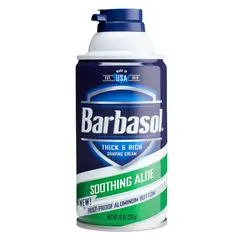 BARBASOL - ESPUMA DE AFEITAR-ALOE
