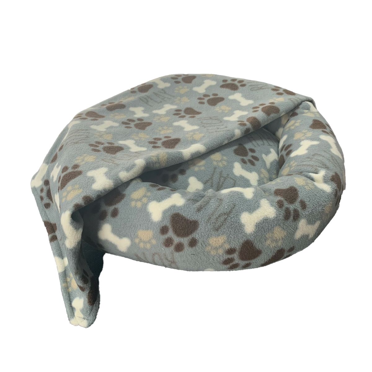 ELIZABETH PEPER - CAMA PARA MASCOTA ANTIESTRES 60CM CON MANTA AZUL