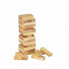 GENERICO - Torre Grande Dorada Bloques 54pc Juego Mesa