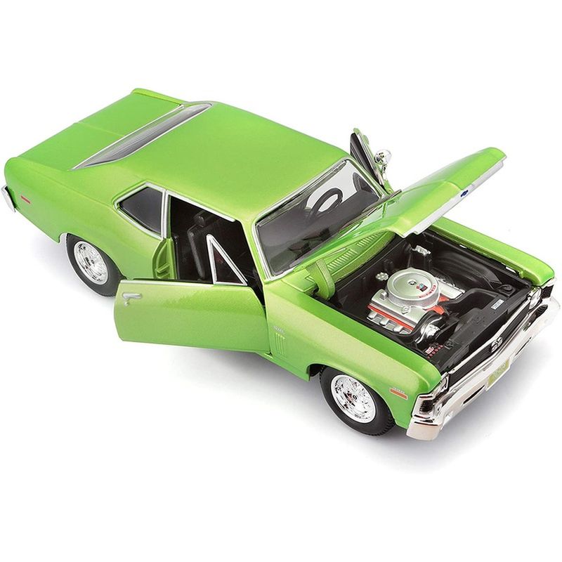 MOTORMAX - Auto Coleccion  Chevrolet Nova 1970 Verde Esc.1:24 #38262