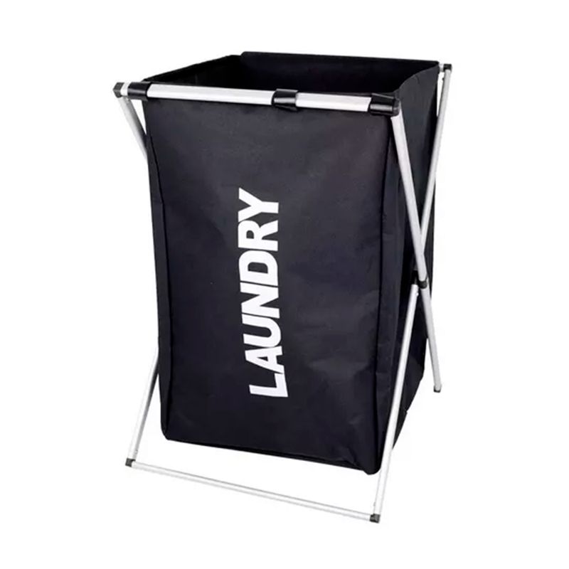 GENERICO - Cesto Para Ropa Sucia Plegable Negro
