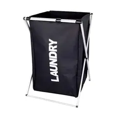GENERICO - Cesto Para Ropa Sucia Plegable Negro