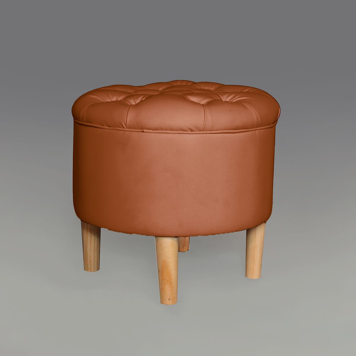 GENERICO - Puf Dallas - Marron claro