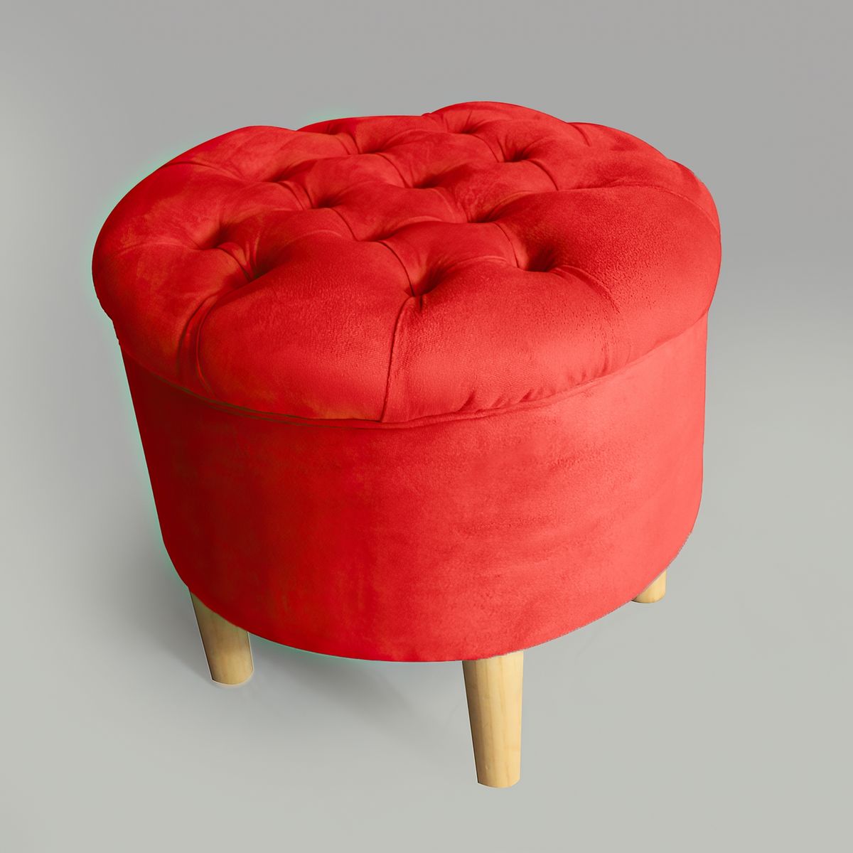 GENERICO - Puf Prisma - Rojo