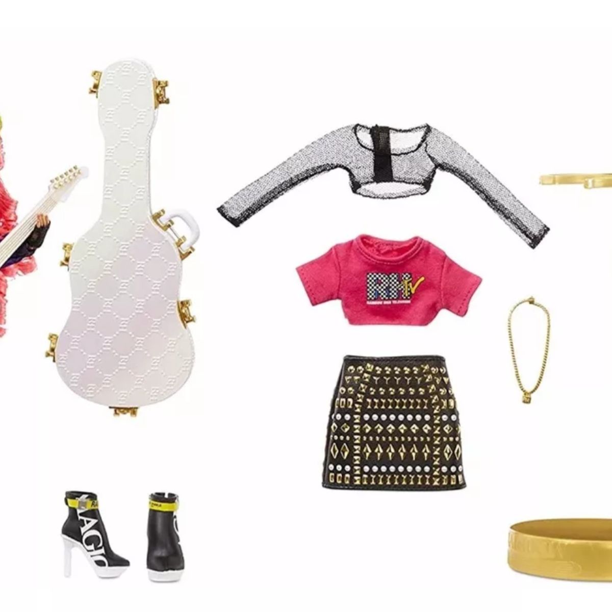 RAINBOW HIGH - Rainbow High Carmen Rockstar La Muñeca Mas Fashion