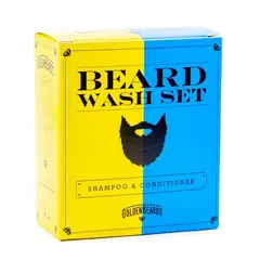 GOLDEN BEARDS - KIT SHAMPOO Y ACONDICIONADOR PARA BARBA
