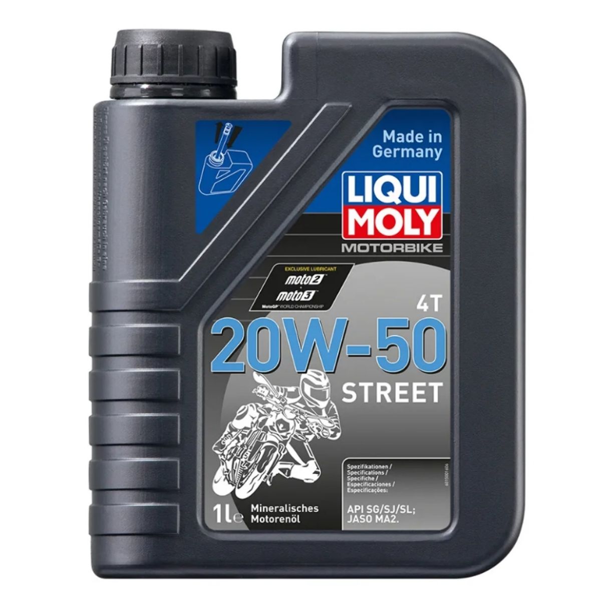 LIQUI MOLY - Aceite 20w50 4t Street Liqui Moly 1L