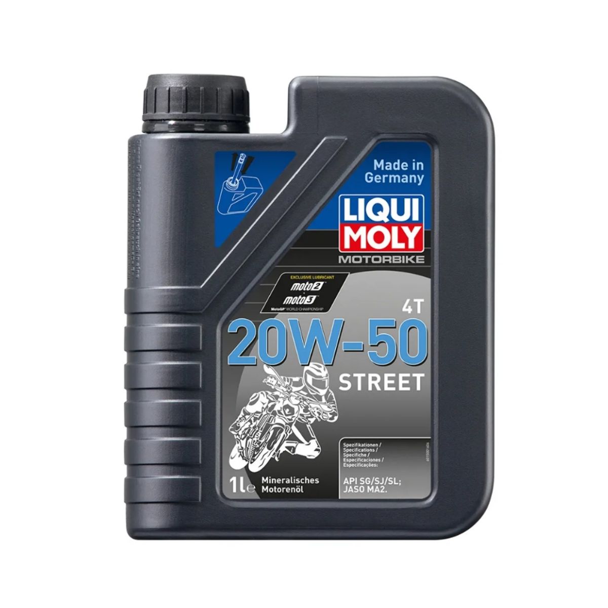 LIQUI MOLY - Aceite 20w50 4t Street Liqui Moly 1L