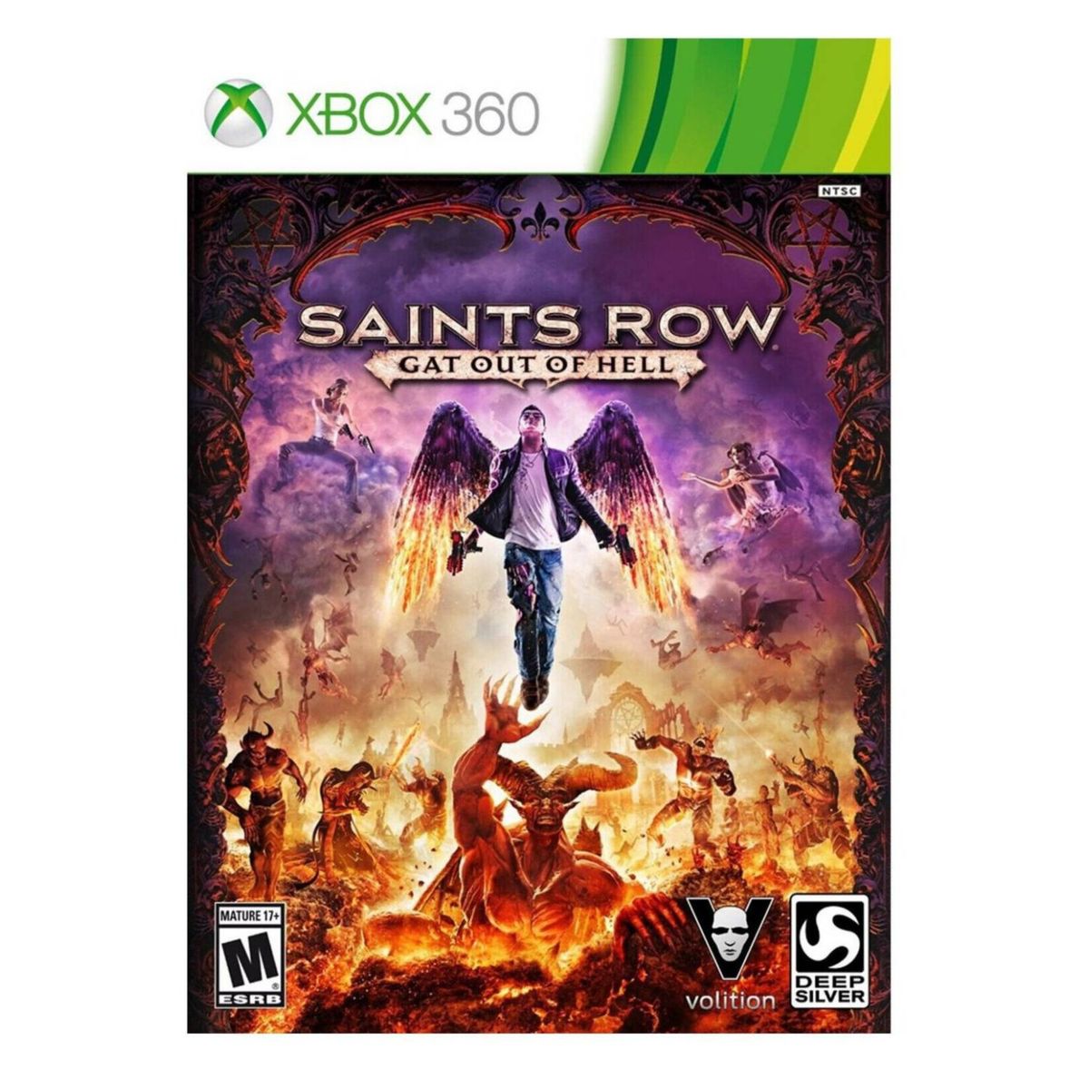 MICROSOFT - Saints Row -   IV Gat Out Of Hell - X box 360 -Megagames