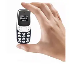 GENERICO - Llavero Mini Celular Telefono Dual Sim 380mah Bluetooth M10