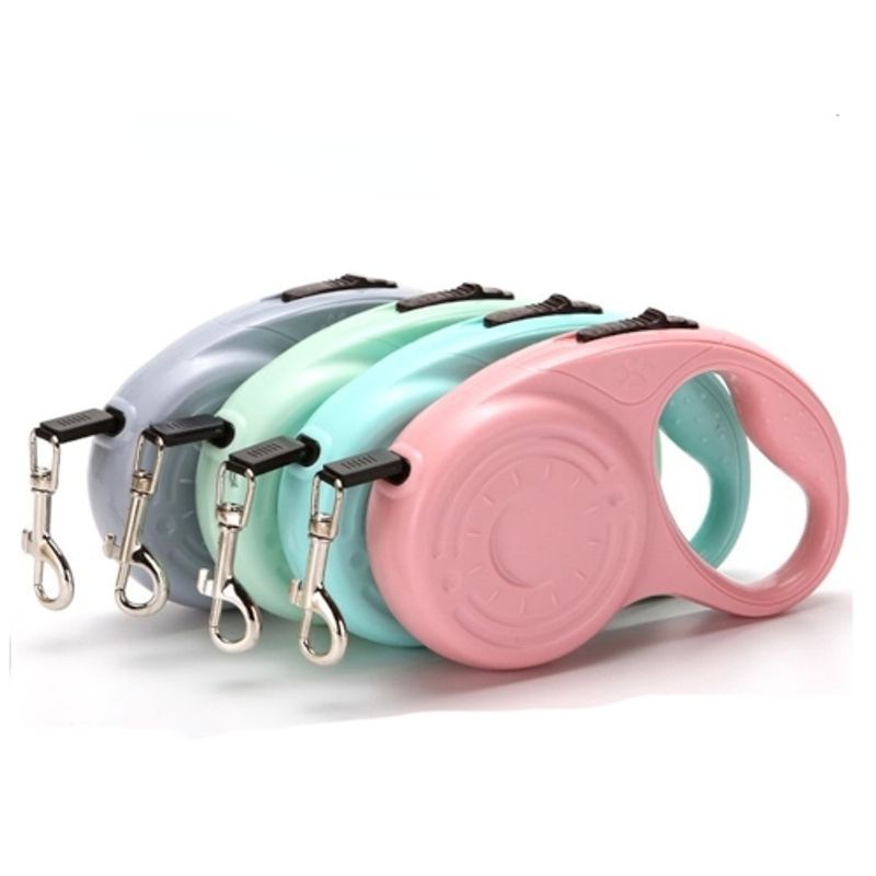 GENERICO - Collar retráctil de nailon para perros