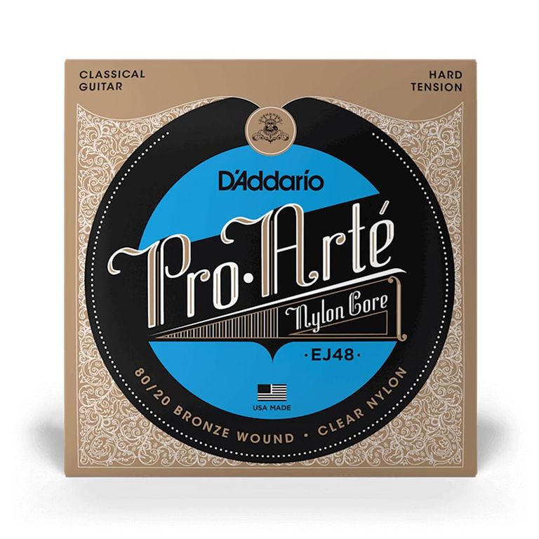 Cuerdas Para Guitarra Clasica EJ48 Nylon