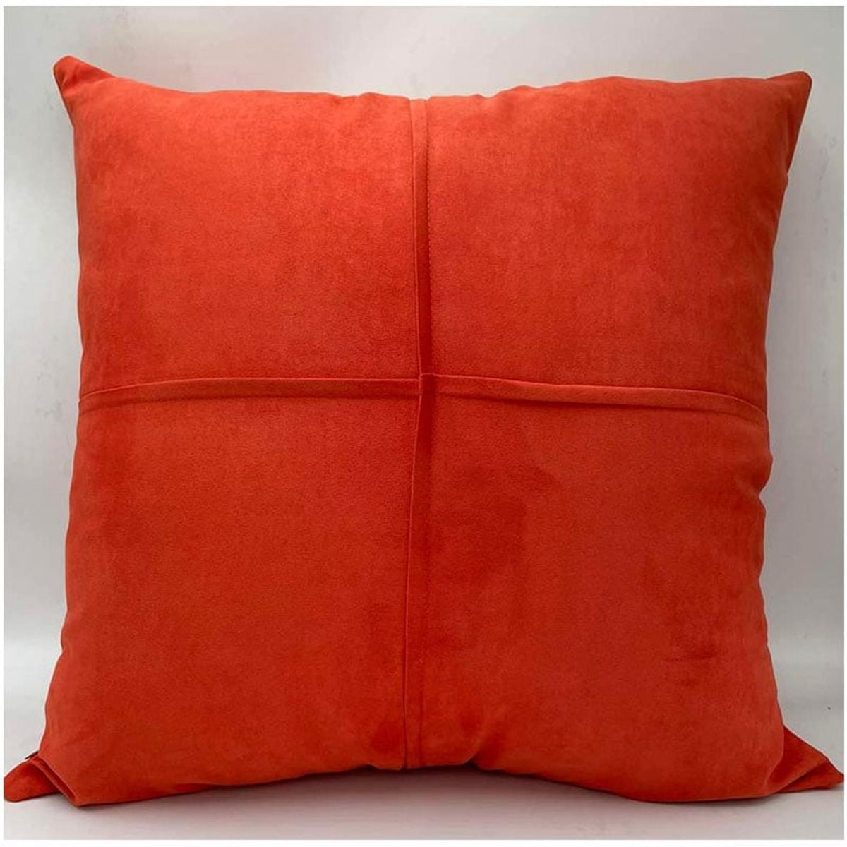 GENERICO - Fundas De Cojín de Semicuero terracota 50x50 pack de 02 unidades….