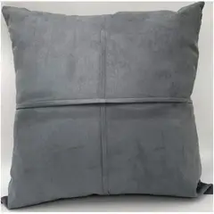 GENERICO - Fundas De Cojín de Semicuero Plomo 50x50 pack de 02 unidades….