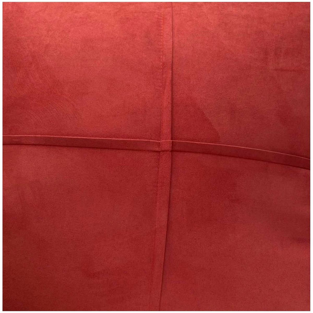 GENERICO - Fundas De Cojín de Semicuero Burdeo 50x50 pack de 02 unidades….