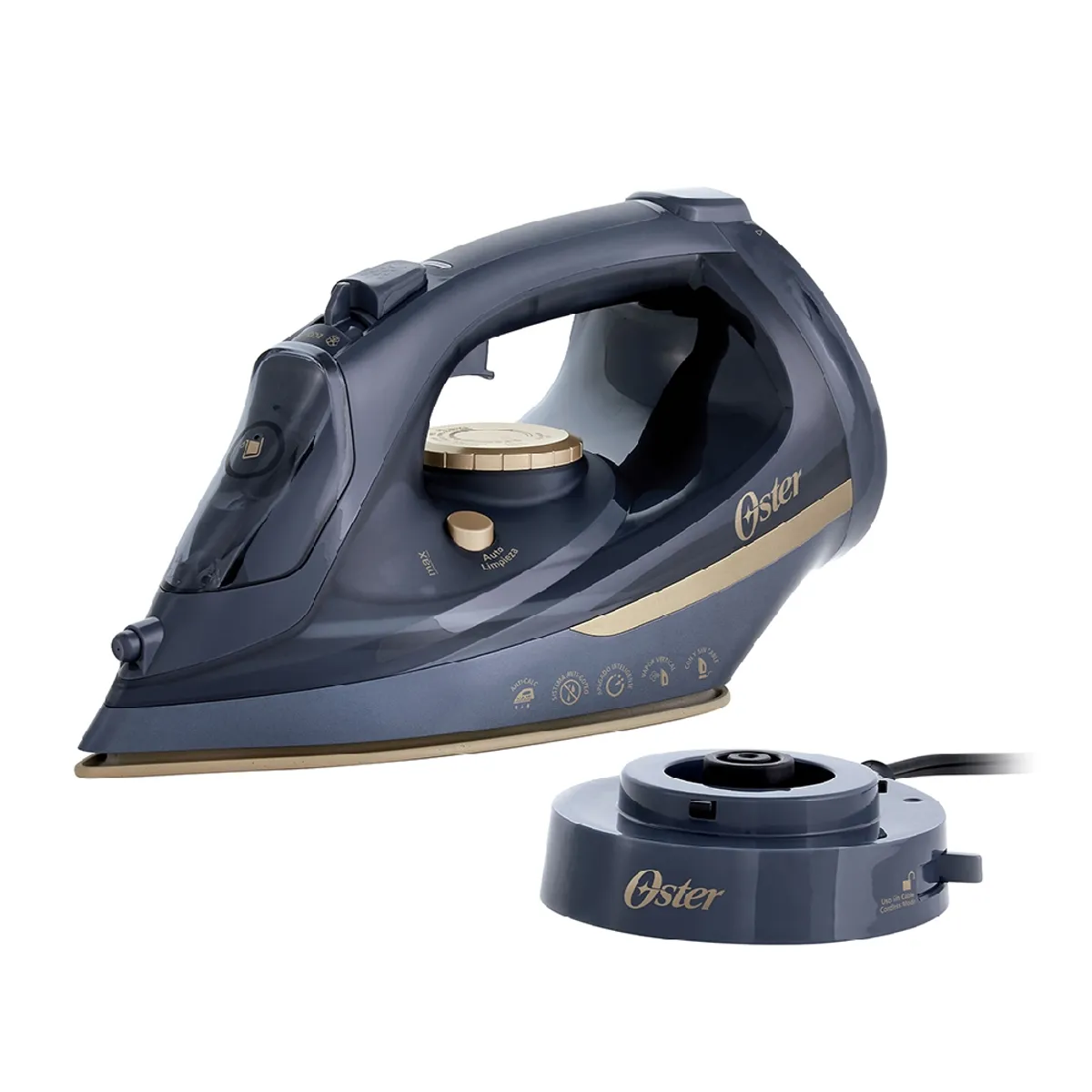 OSTER - Plancha de vapor inalámbrica Oster® 2 en 1 cerámica GCSTCC5000