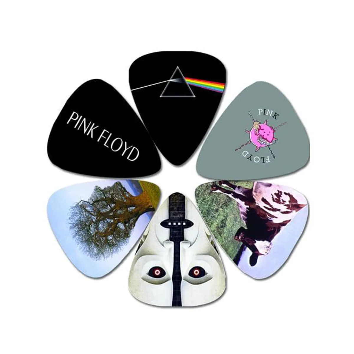 PERRI'S CORPORATION - Pack 6 Uñetas Perri's Leathers LP-PF1 - Pink Floyd