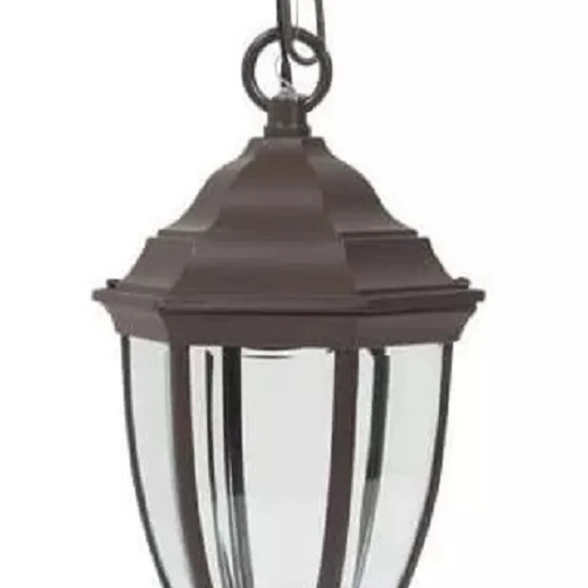 GENERICO - Farol Colgante Clasico Exterior Negro